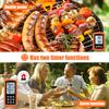 Wireless Digital Waterproof Instant Read Food Meat Cooking Remote Thermometer with Dual Probes