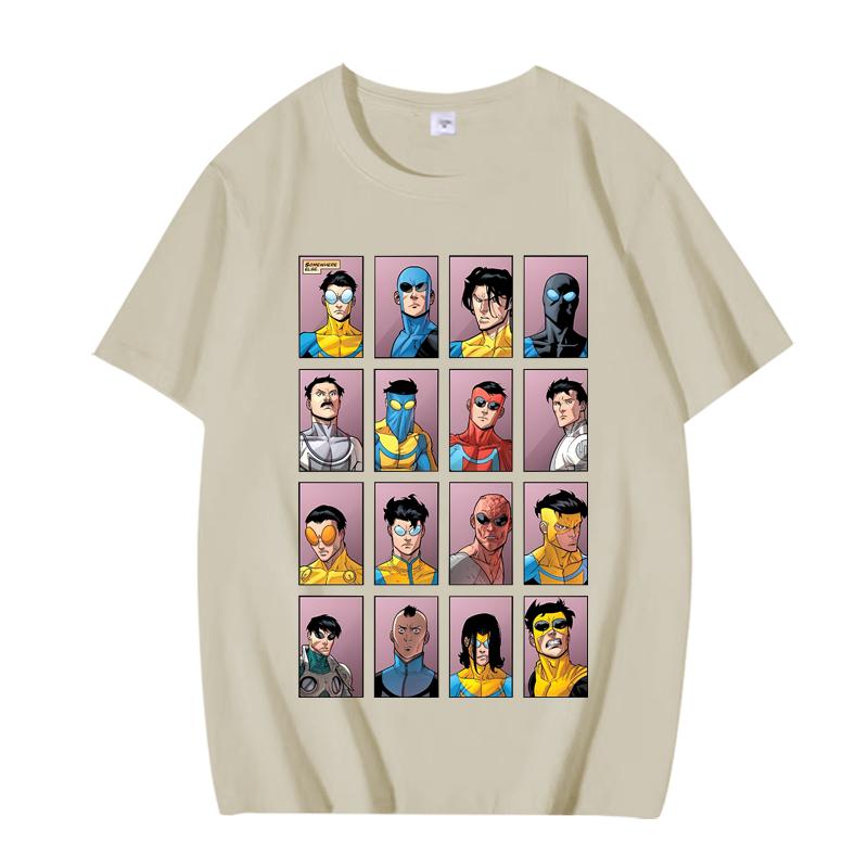 

Invincible Variant Graphic T Shirt UNISEX Women Oversized UNISEXga Cotton Hot Sale Short Sleeve Summer Top Unisex Streetwear Y2K Tops 4XL