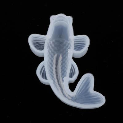 Stampo per ornamenti in silicone 3D Koi Fish Stampo per colata in resina fatto a mano fai da te per resina