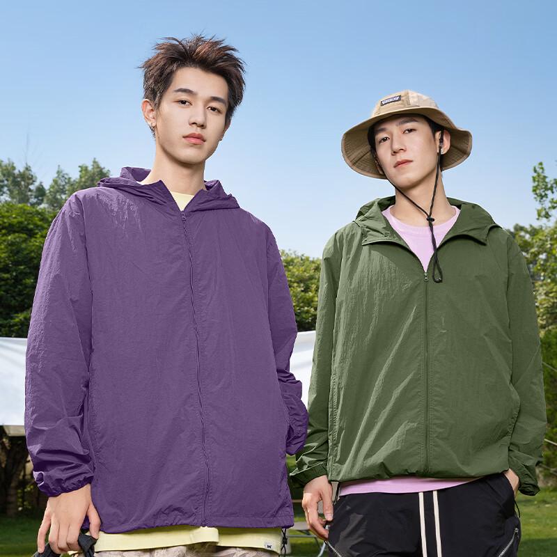 JEEP Men's UV Protection Quick-Dry Hooded Outdoor Jacket