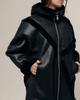 Double-sided Sheepskin Coat RR Designer 7590 44 Black