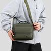 Solid Color Waterproof Shoulder Bag Men's Messenger Bag Large Capacity Crossbody Bag