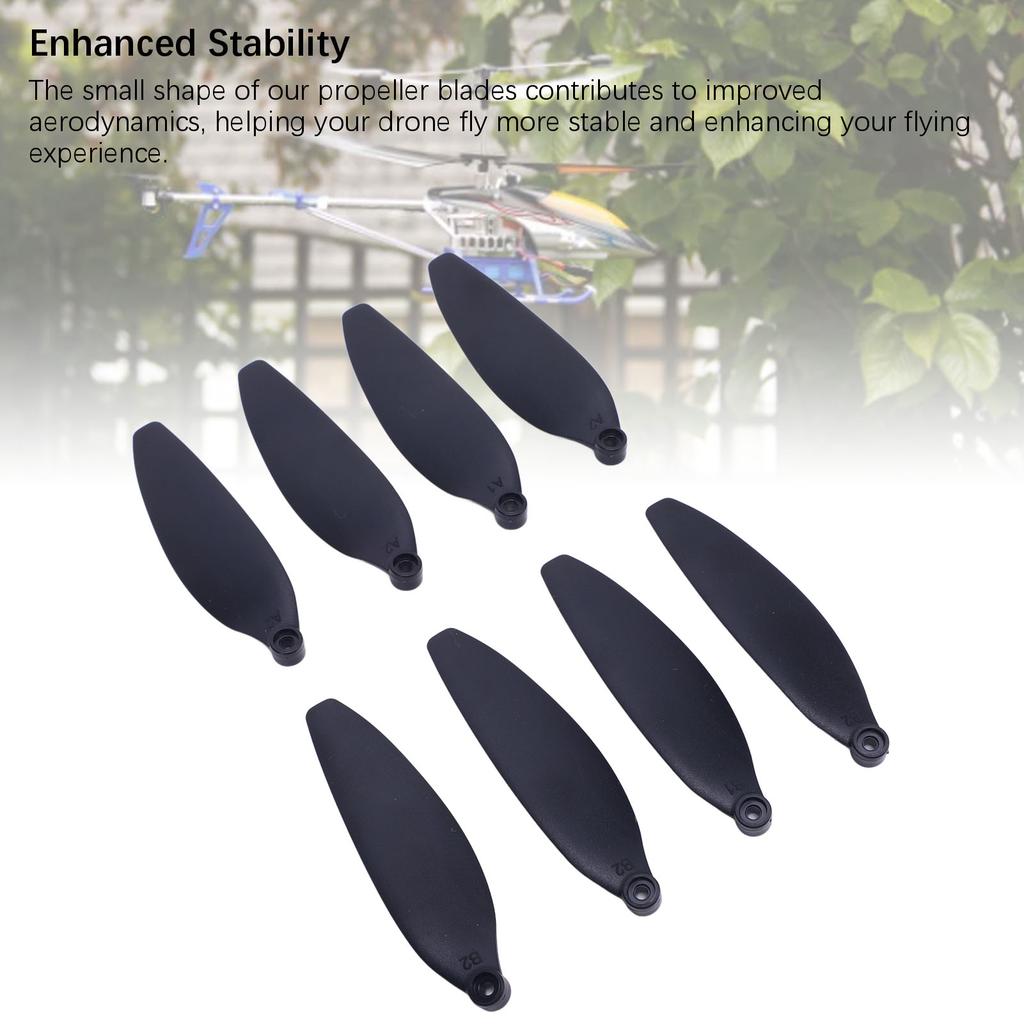Low Noise Propellers Replacement with Screwdriver Screws 7.1cm Drone Propellers Blades for Mini Series E88 E58