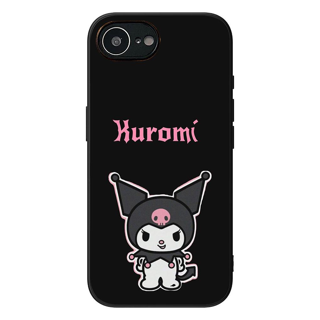 

Soft Cover for Apple iPhone 13 12 Mini XS 11 Pro Max 7 8 Plus XR SE 2022 2020 SE3 Coque Phone Case Lovely Kuromi Cartoon iPhone 11