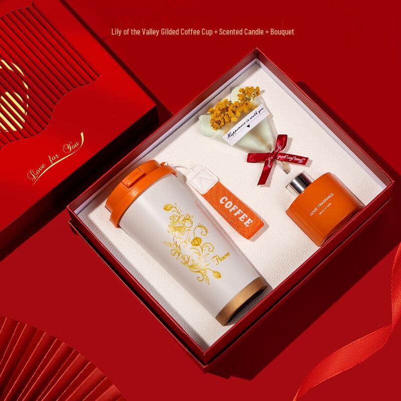 Heban 316 Stainless Steel Insulated Travel Mug Gift Set