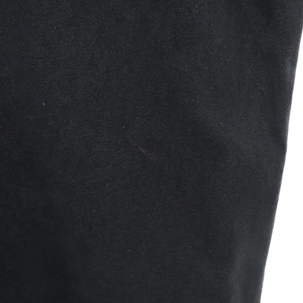 Harley Davidson Short Sleeve T-shirt 3XL Black Big Size Men's Used