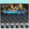 Outdoor Solar Pool Light With Waterproof Ip44 For Garden Decor
