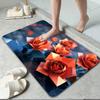 1 Piece of Super Absorbent Bathroom Mat, , Anti Slip and Absorbent, Shower Mat, Bathroom Mat, Door Floor Mat