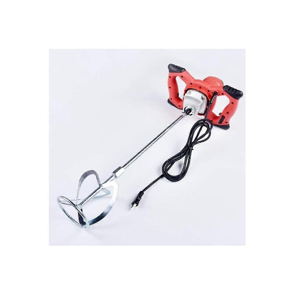 Paint And Mud Mixer Stirring Rod For Drill Agitator Mixing Rod Concrete Mortar Mixer, Silver