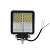 114W Square LED Work Light For Car Truck High Brightness Off Road Fog Lamp Headlight