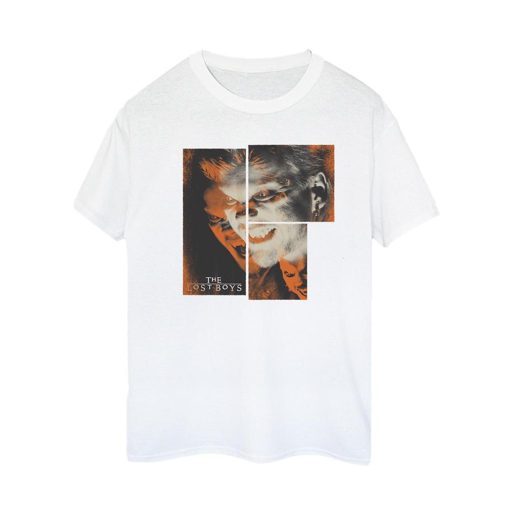 The Lost Boys Womens/Ladies Squares Cotton Boyfriend T-Shirt