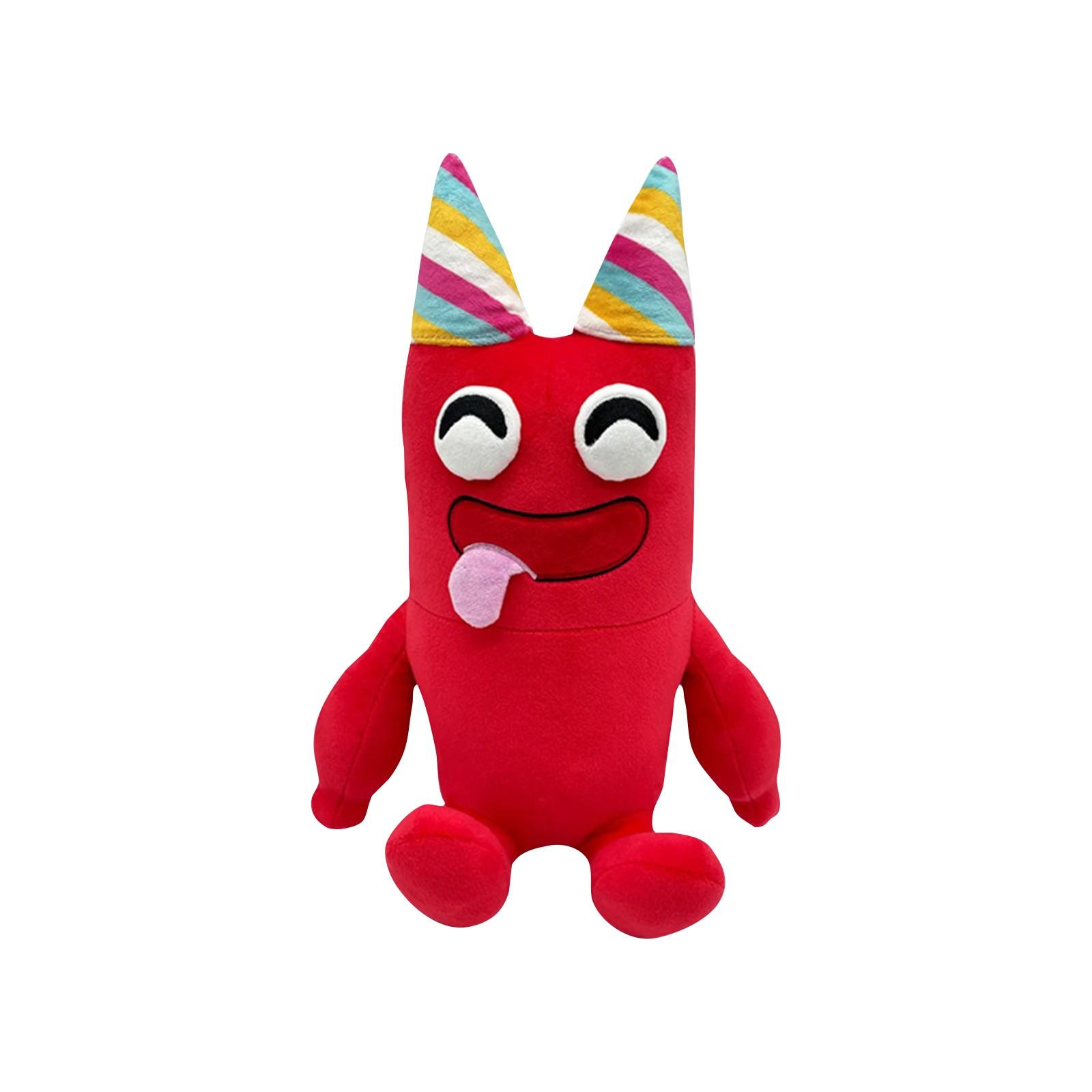 

Игровая плюшевая игрушка, персонализированная плюшевая кукла, милая плюшевая игрушка в подарок для фанатов игр One Size красный