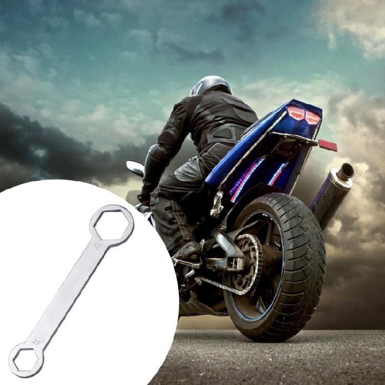 Axles Wrench Hand Tool Axles Wrench Professional Tools Double Head Wrench Universal for Motorcycles Maintenance Repair