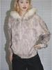 Trendy Fur Collar Women's Hooded Zip Sweatshirt for Autumn/Winter