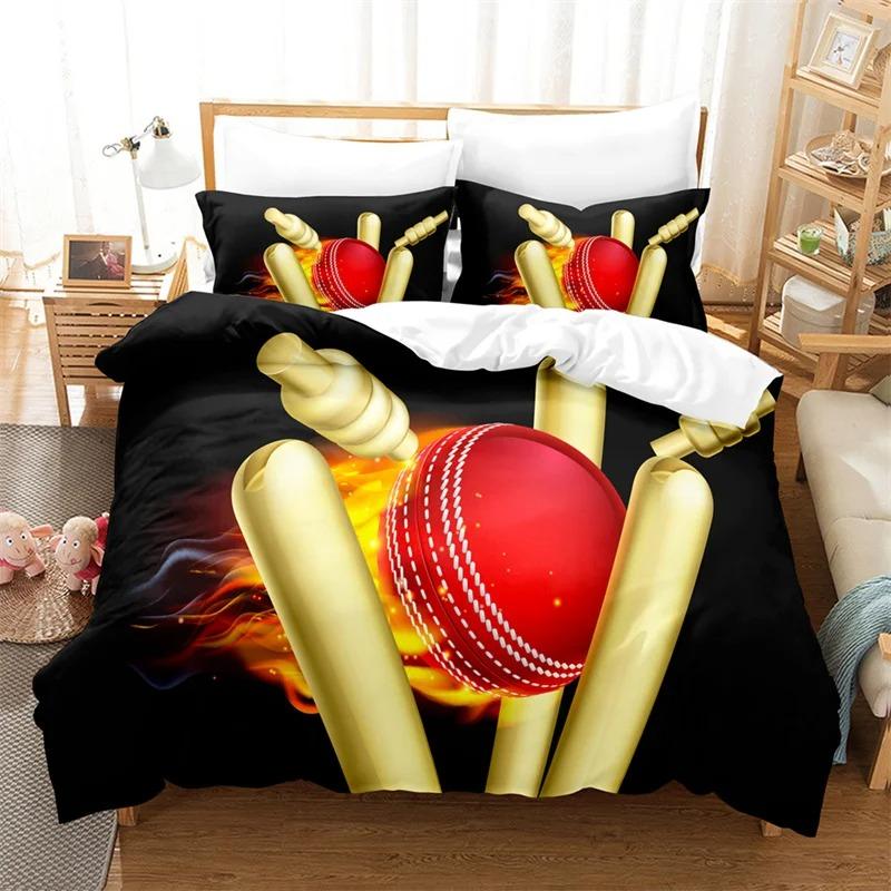 Football Duvet Cover Set Soccer Bedding Set For Boy Teen Microfiber Sports Theme Comforter Cover Soccer Ball Pattern Quilt Cover