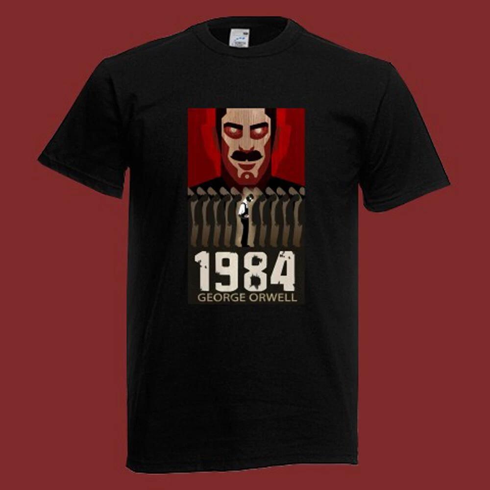 

1984 Nineteen Eighty Four George Orwel Men s Black Size S-5XL 2XL
