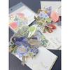 Half Mask Three-dimensional Flower Greeting Card Creative Ins Simple Card Bouquet 3D Thanksgiving Blessing Thanksgiving Valentine's Day Birthday