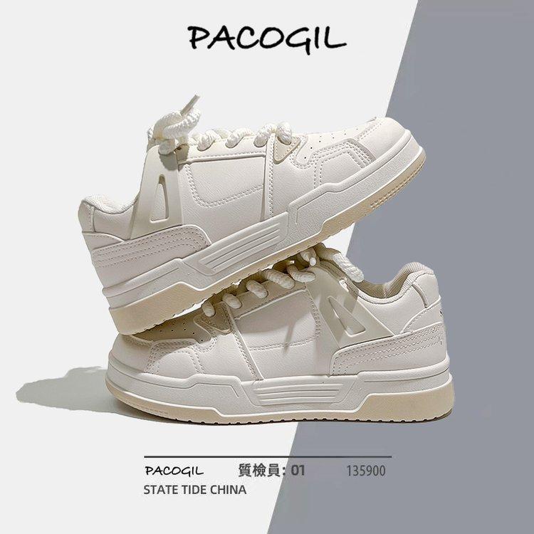

2025 autumn new color matching board shoes women s fashion trend student flat bottom light casual sports white shoes women 40