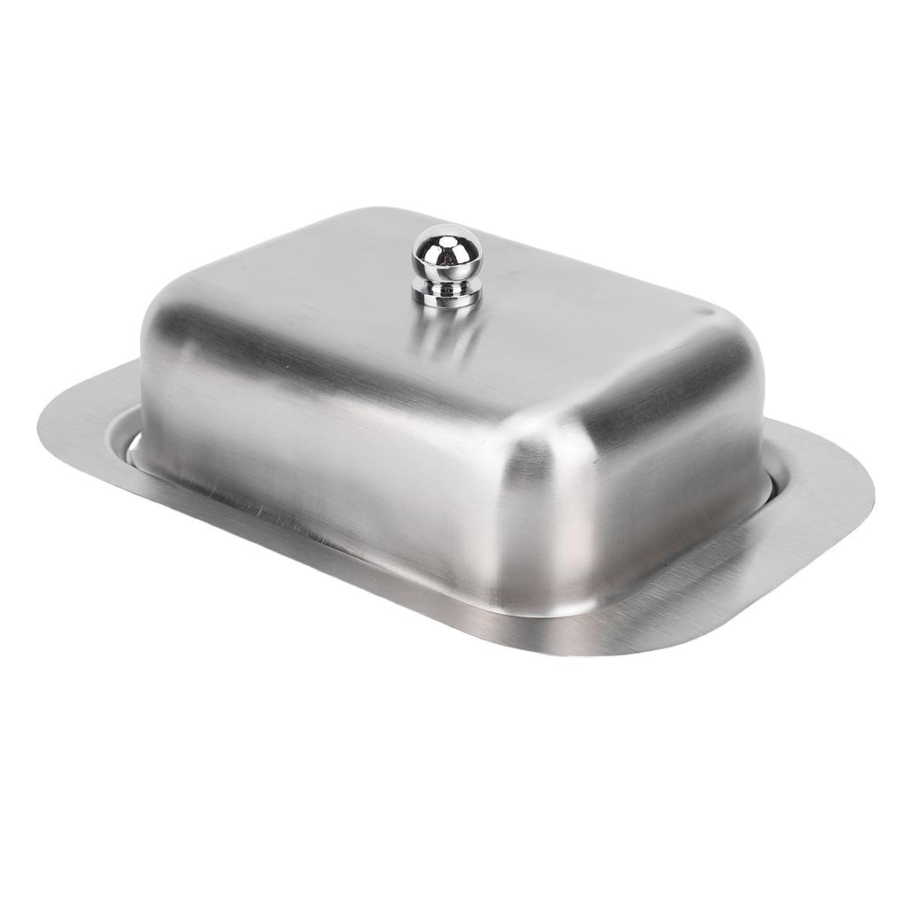 Nerezová ocel Mísa s víkem Potravinářská kvalita Vhodné do myčky Držák Krabička na sýr pro kuchyň