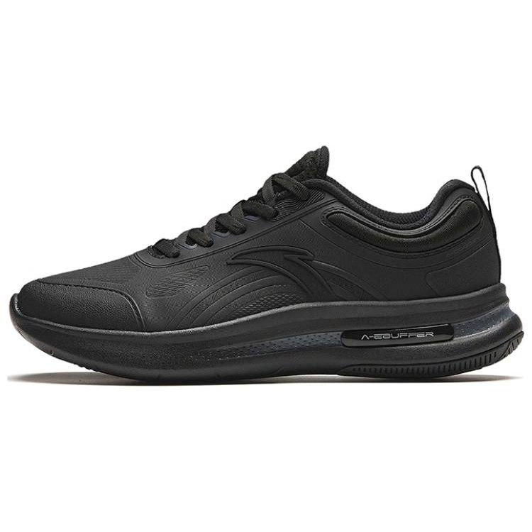 

ANTA Women Casual Cushioned Running Shoes All Black 122417718-9 39