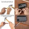 M-Modern-38 PCS Leather Stamping Tools, Alphabet Leather Stamping Kit With Rubber Hammer, For Leather Working(6Mm)