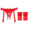 Sexy Black Silk Suspenders Integrated Lace Crotch Pants Mood Ultra-thin Knee White Stockings Uniform Temptation Garter