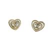 Chanel Florale Doppel C Perlenohrringe Damenohrringe Gold ABD346-B16657-NY390