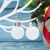 Merry Christmas Colorful Light Bulb Ball Shaped Drop Earrings for Women Luxury Creative Earrings Girl New Year Party Jewelry