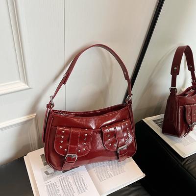 Petit sac haut de gamme pour femmes nouveau style locomotive sac messager polyvalent mode sac à bandoulière aisselle