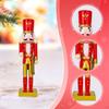 Christmas Nutcracker Figurine Decor Arts Crafts Decorative Statue Tabletop Ornament for