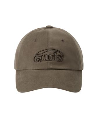 Imiseu Cotton Brushed Ball Cap-Brown