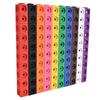 100PCS Set Link Cubes Math Manipulatives Kids Learning Counting Blocks Montessori Educational Toys Classroom Supplies