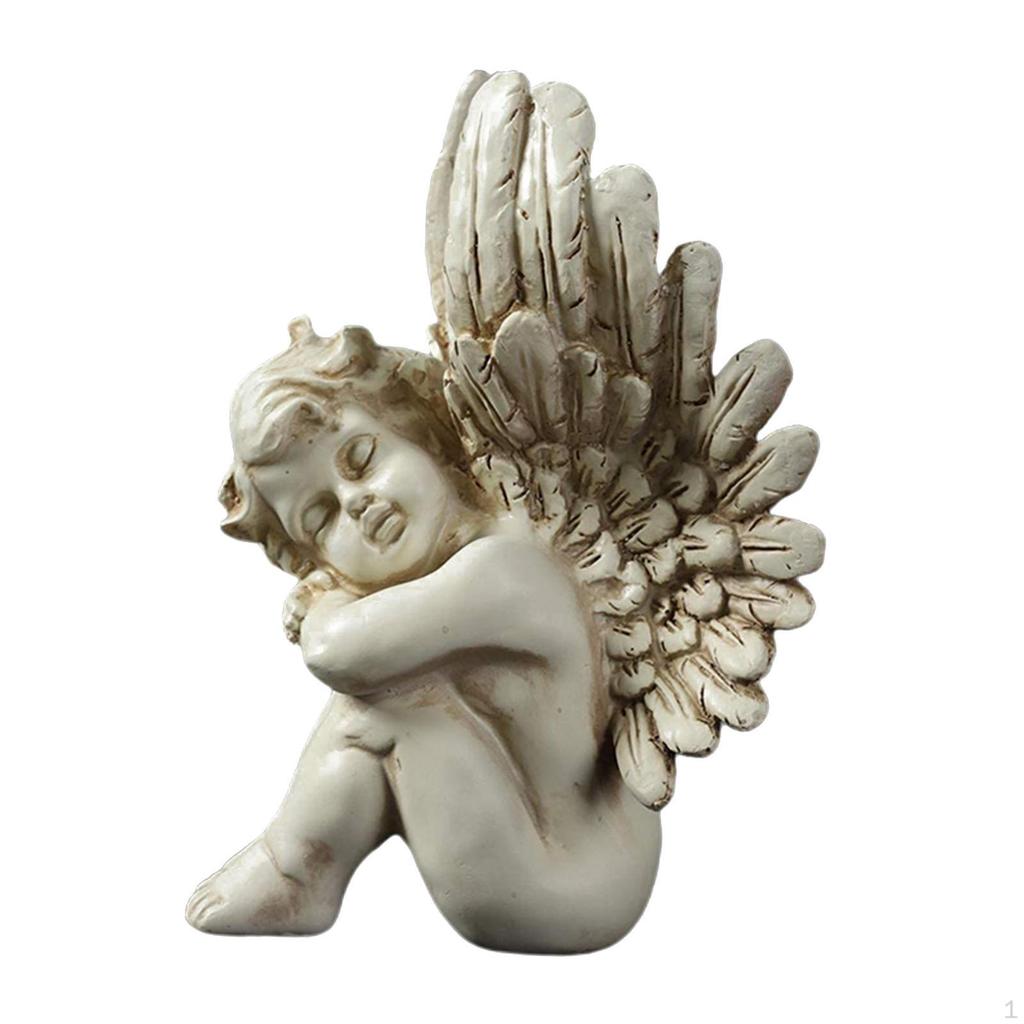 Andělská socha Figurka Kreativní figurky Andělské sochy Miniatury vnitřní e Pohádková zahrada