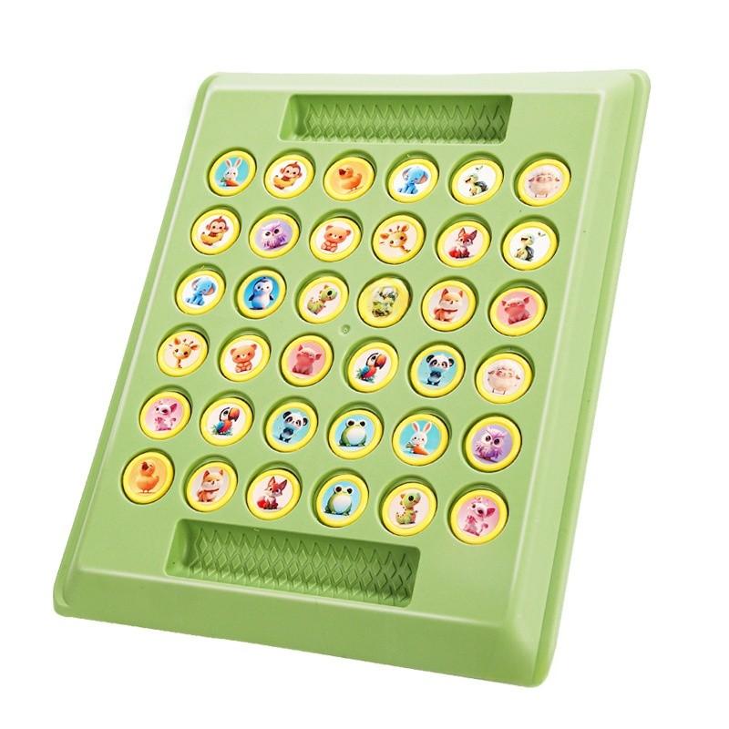 Jeu de Mémoire Flip Battle Pour Enfants Avec Motifs Dessinés Pour le Jeu Parent-Enfant