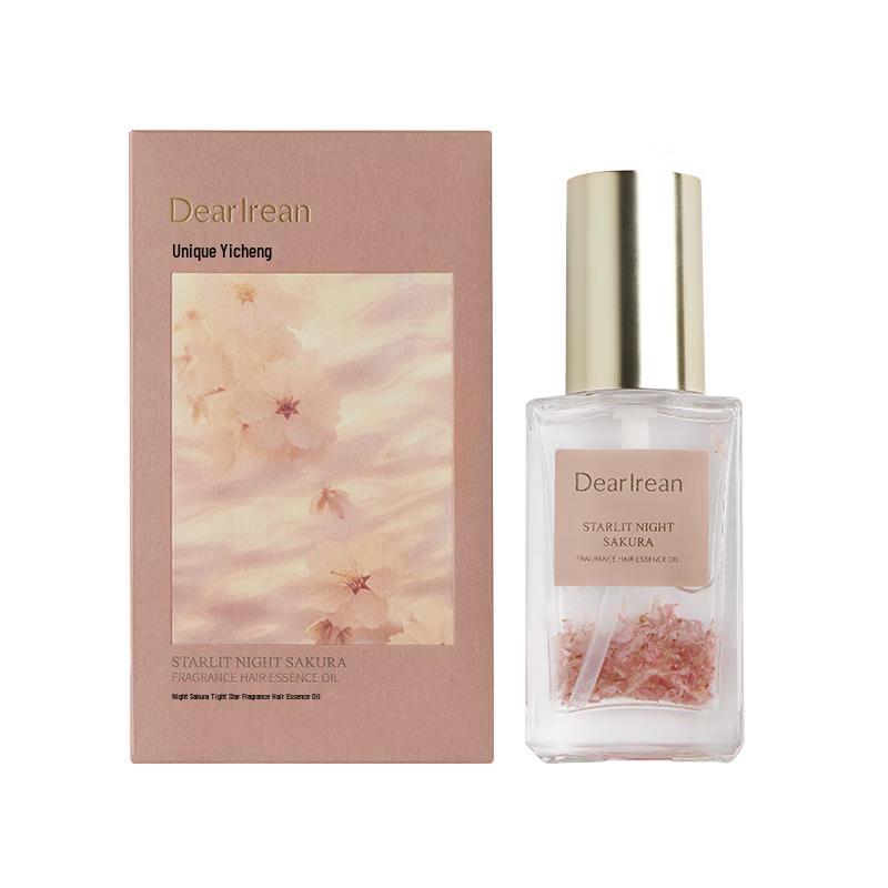 Dear lrean Night Cherry Blossom Fragrance Hair Oil