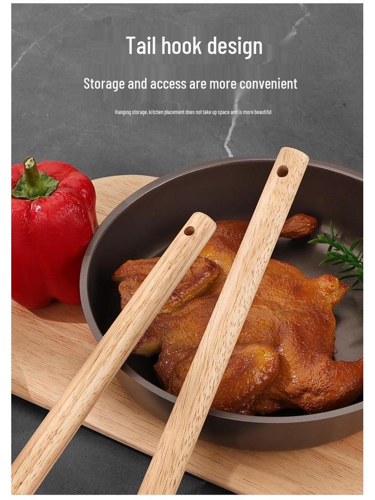 19-Piece Octagonal Silicone Kitchen Utensil Set with Non-Stick Spatulas, Spoons, and Knife Combo