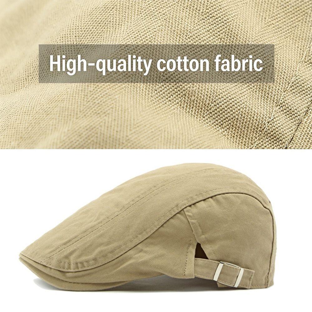 Soft Beret Hat Cotton Painter Hat Fashion Newsboy Hat Men Women