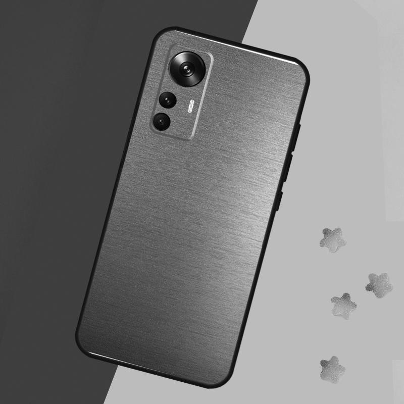 Steel Iron Metal Pattern Case For Xiaomi 13T Pro 12T 11T 12 14 13 Lite 12X POCO F5 X3 X5 Pro X4 F4 M5 M5s F3 Cover