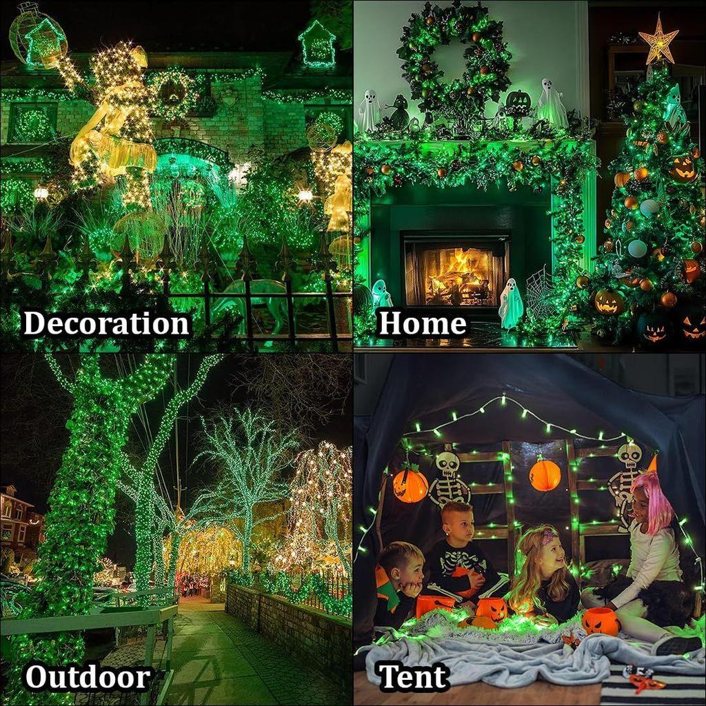 20 Meter  Decorative String Light | Green LED Fairy Light for Diwali, Christmas, Weddings & Home Decoration | Polycarbonate,(60 LED 5MM Green)