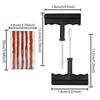 Car Tire Repair Kit Puncture Plug Tools Tyre Puncture Emergency for Tire Strips Stirring Glue Repair Tool Kit Car Accessories