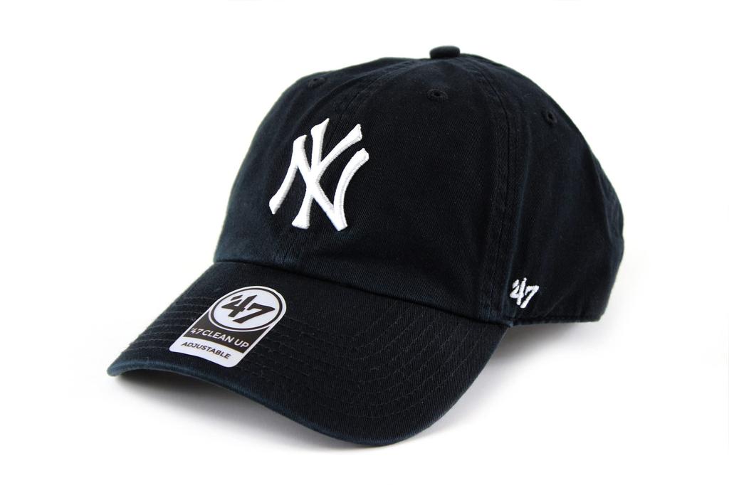 47 Brand 47 Clean Up New York Yankees 1 Cap Cap, Black,