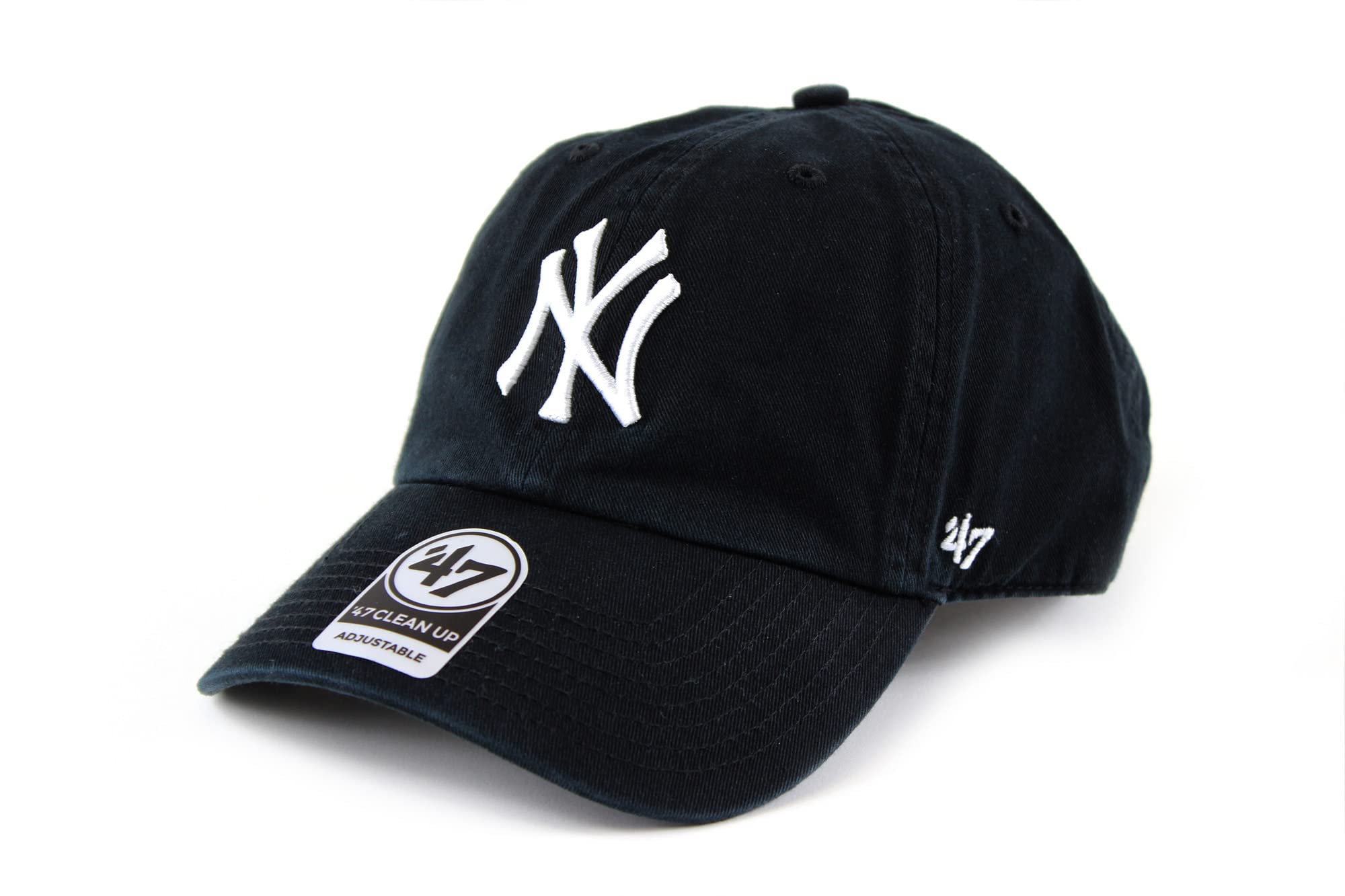 47 Brand 47 Clean Up New York Yankees 1 Кепка Кепка, Черный, чёрный