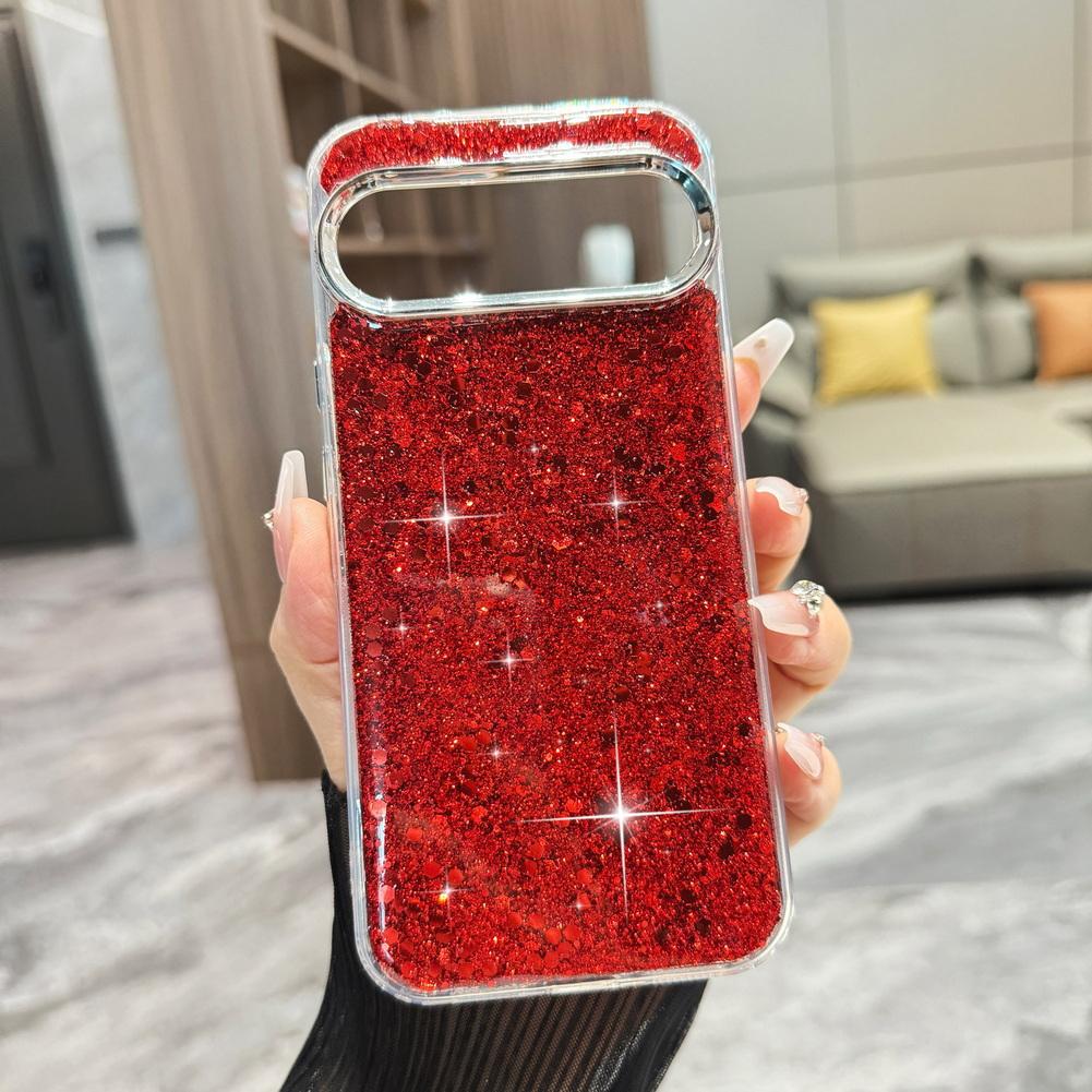 Sequin Glitter Phone Case For Pixel 10 Pro XL 10 Pro Google Pixel 9a 9 Pro 8a 8 Pro Bling Glitter Sparkle TPU Protective Cover