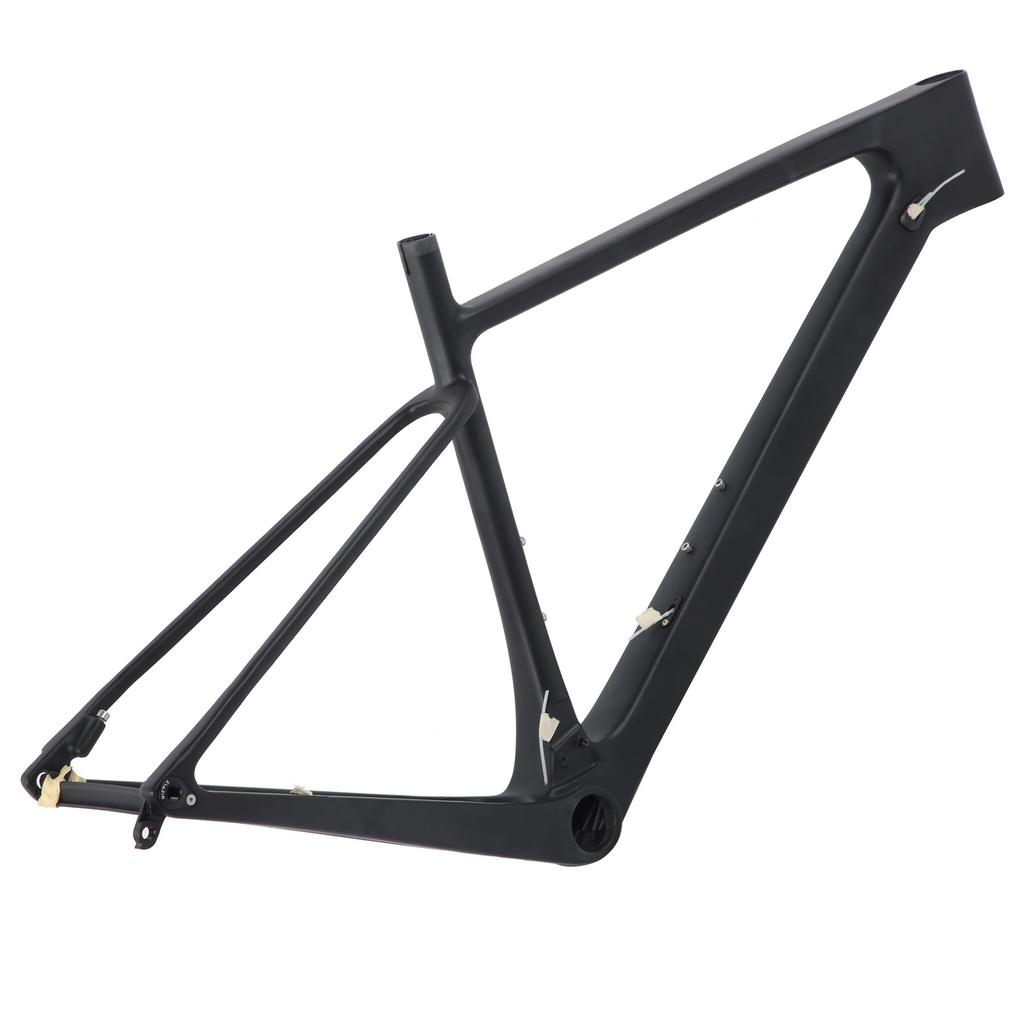 Carbon Fiber Bike Front Fork Frame with Seatpost Clip Tube Shaft for Mountain Bicycle