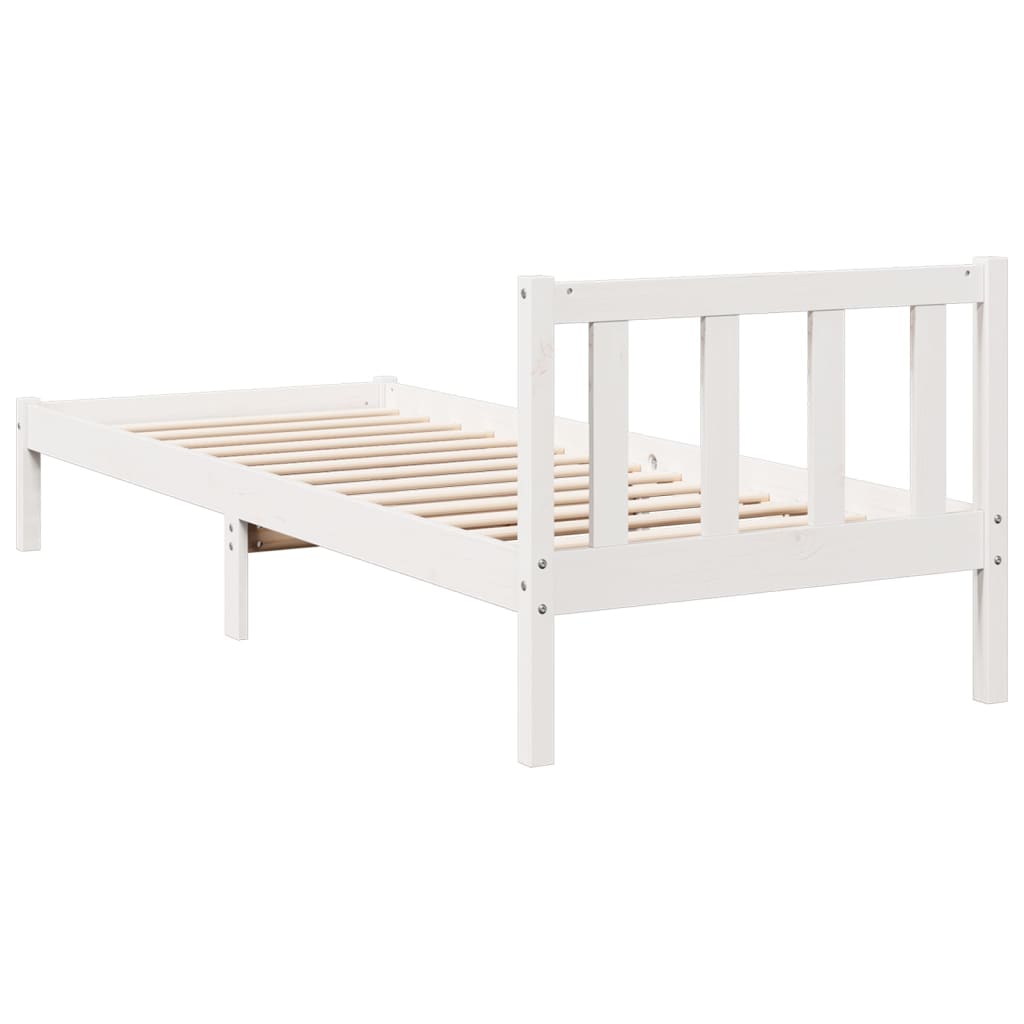 Vidaxl Longer Bed Without Mattress, 80X220 Cm, Solid Pine Wood