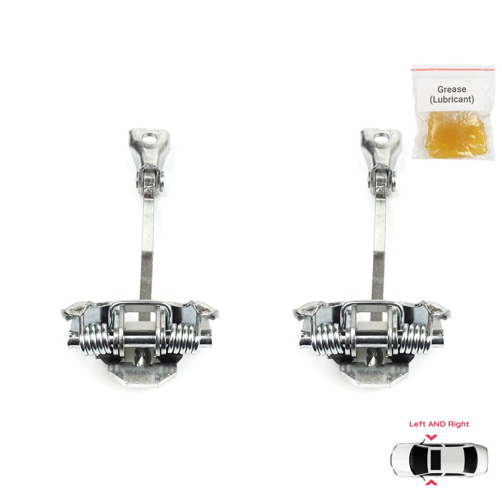 EDP1256-1 2 Pieces Left AND Right Door Catch Hinge Brake Stop Check Strap Limiter for Renault Megane CC Cabriolet Convertible EZ 2010-On 804305514R 