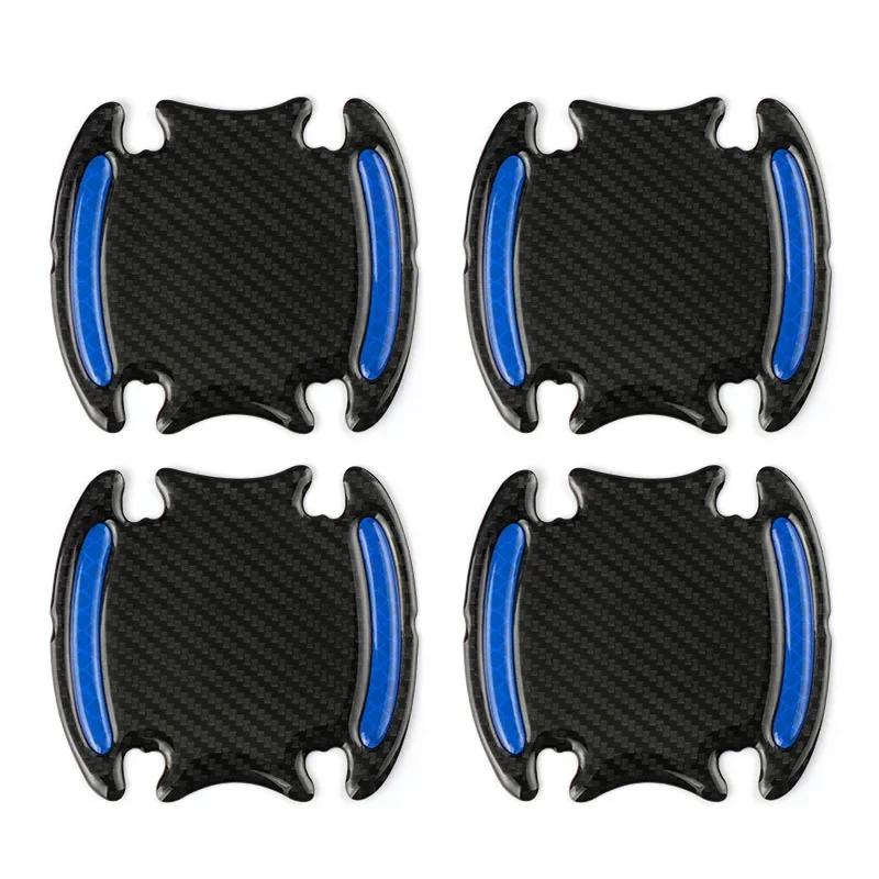 Car Door Reflective Stickers Anti-scratch Safty Warning Stickers Auto Handle Protection Film Exterior Styling Car Accessories