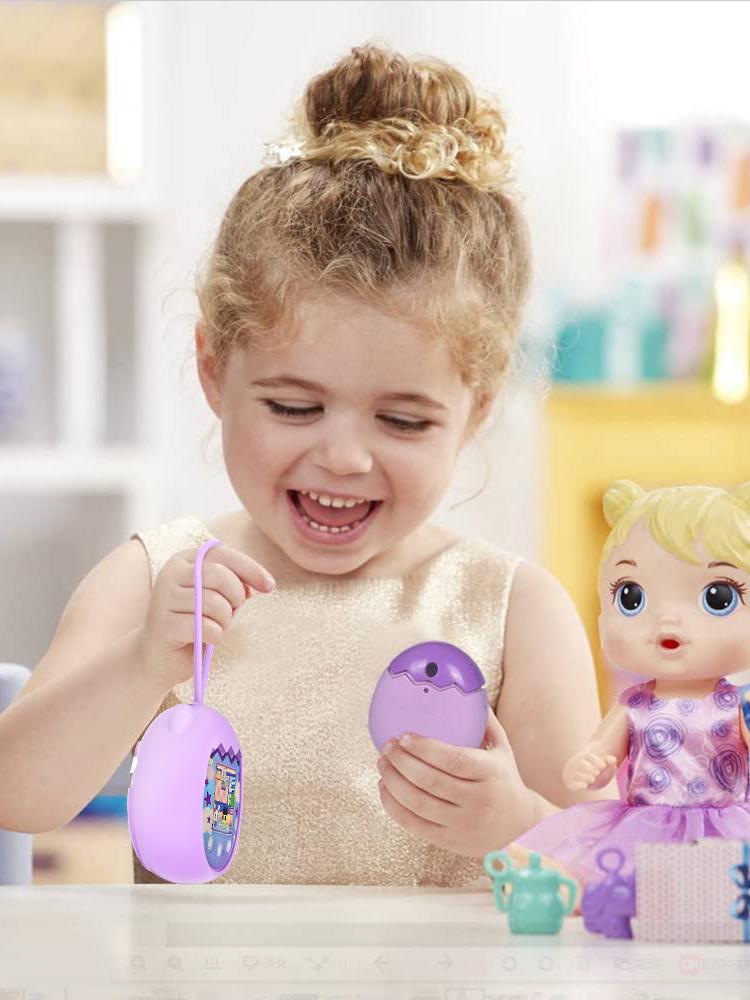 Silicone Comprehensive Protection Case Waterproof Virtual Electronic Digital Pets Machine Cover with Lanyard for Tamagotchi Pix