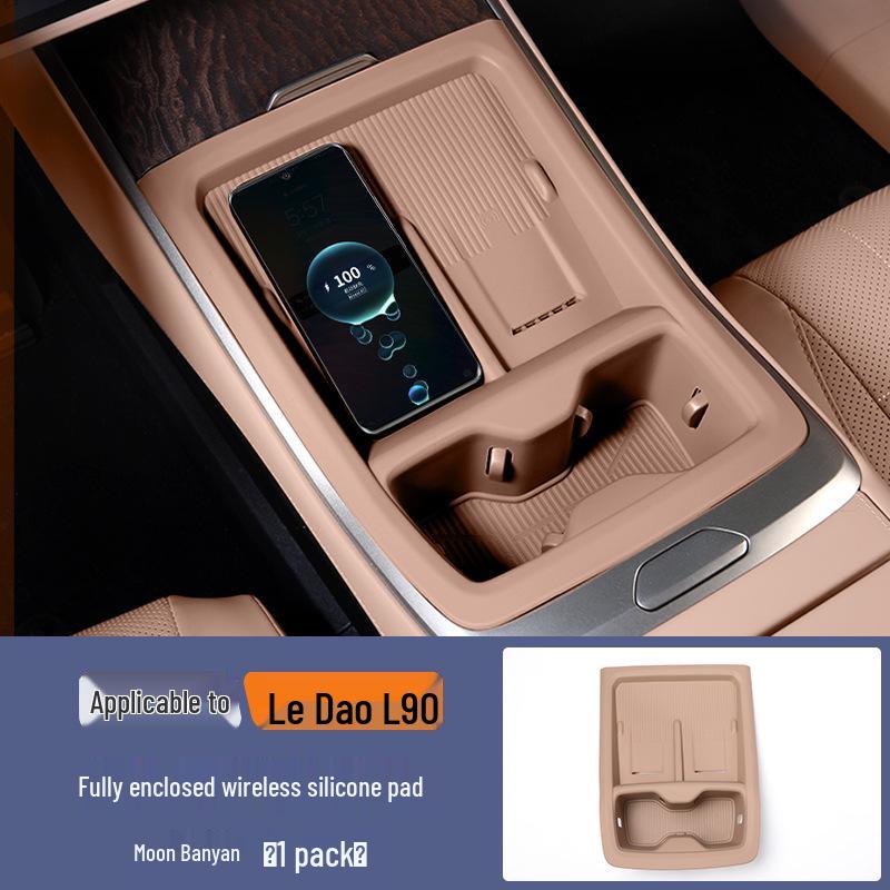 Li Auto L9: Wireless Charger, Silicone Cup Holder & Interior Decoration Set