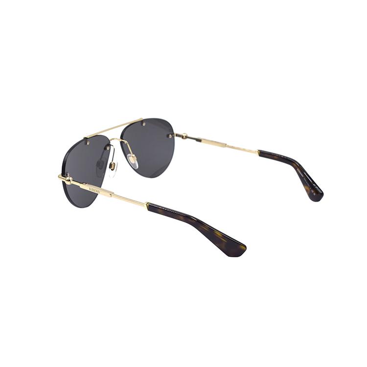 Burberry Metal Logo Series Pilot Style Sunglasses Women sunglasses Gold B3151-1109-87